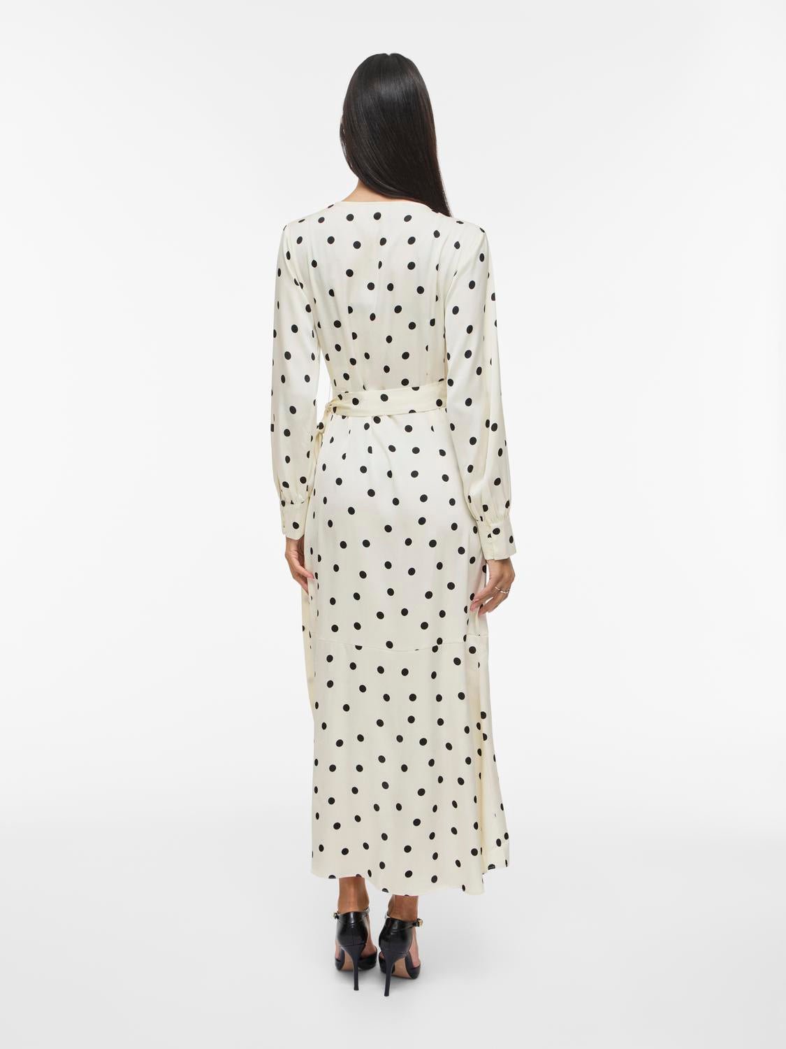 VITWINKLE Midi Dress - Birch - VERO MODA & VILA Bergvik